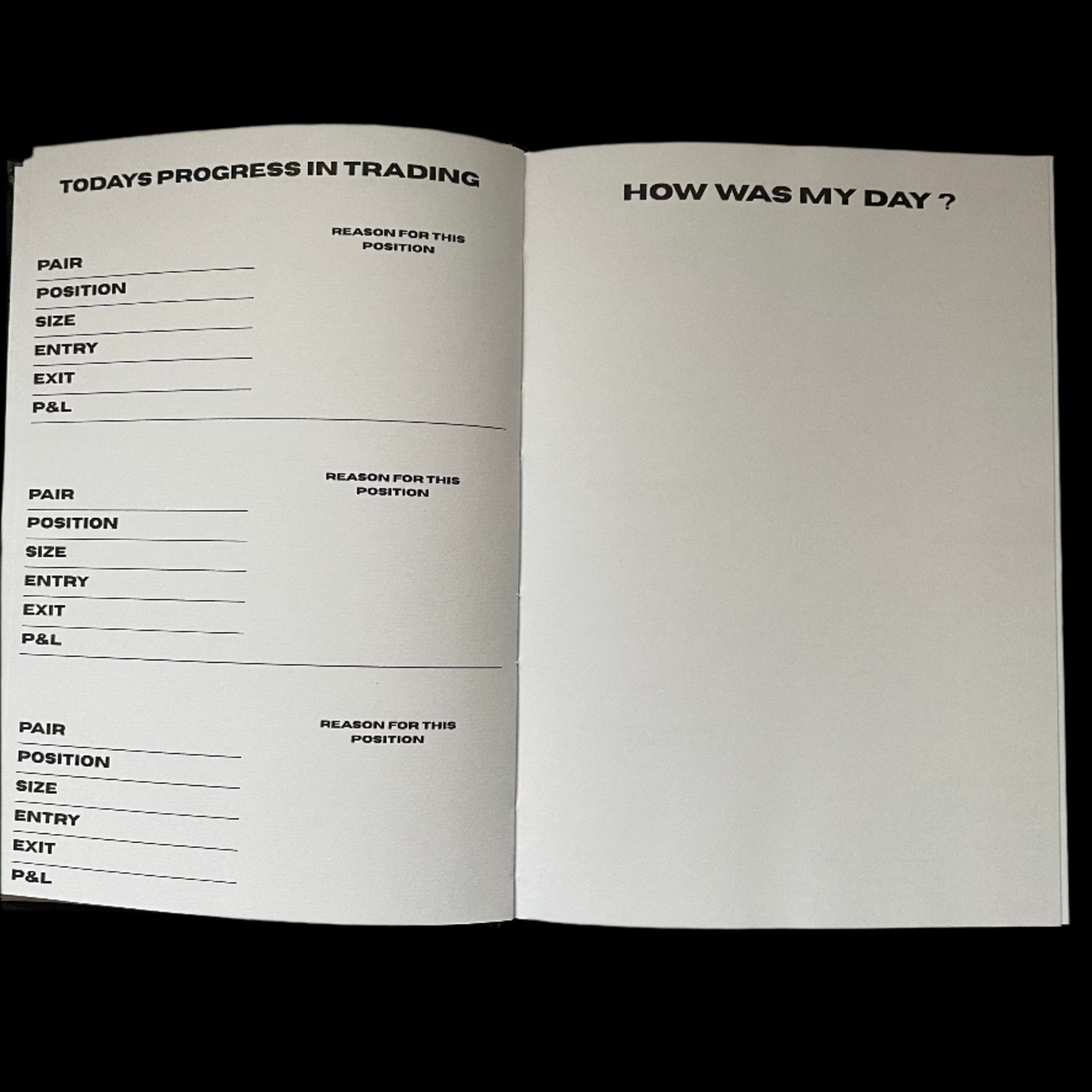 TRADING JOURNAL
